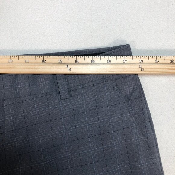 Nike Pants Men's 36x32 Gray Tiger Woods Collection Plaid Golf Performance - Picture 10 of 15